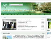 Tablet Screenshot of eng.njfu.edu.cn